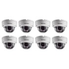 Hikvison DS-2CD2132-I 3MP POE IP Dome Camera 8 Pack